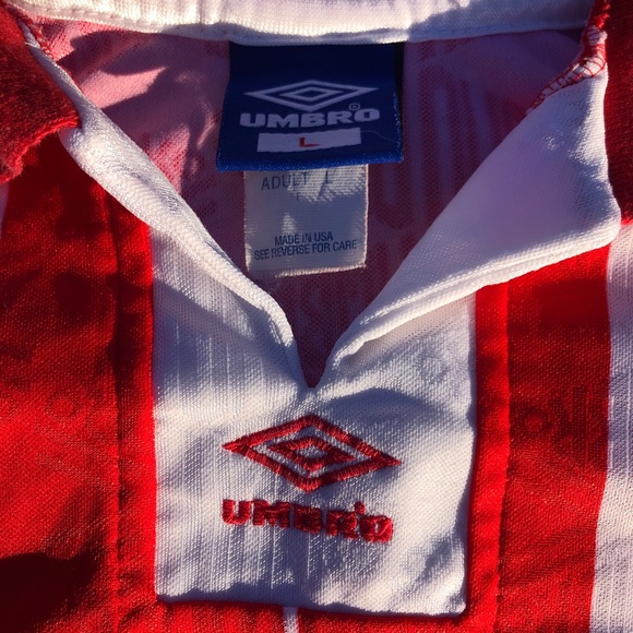 Vintage 90’s Umbro Jersey L - Picture 2 of 2
